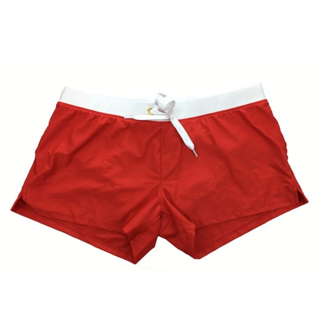 Herren-Badehose im Square-Cut