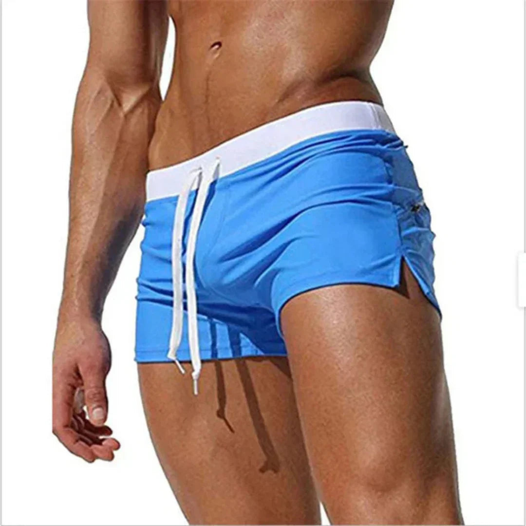 Herren-Badehose im Square-Cut
