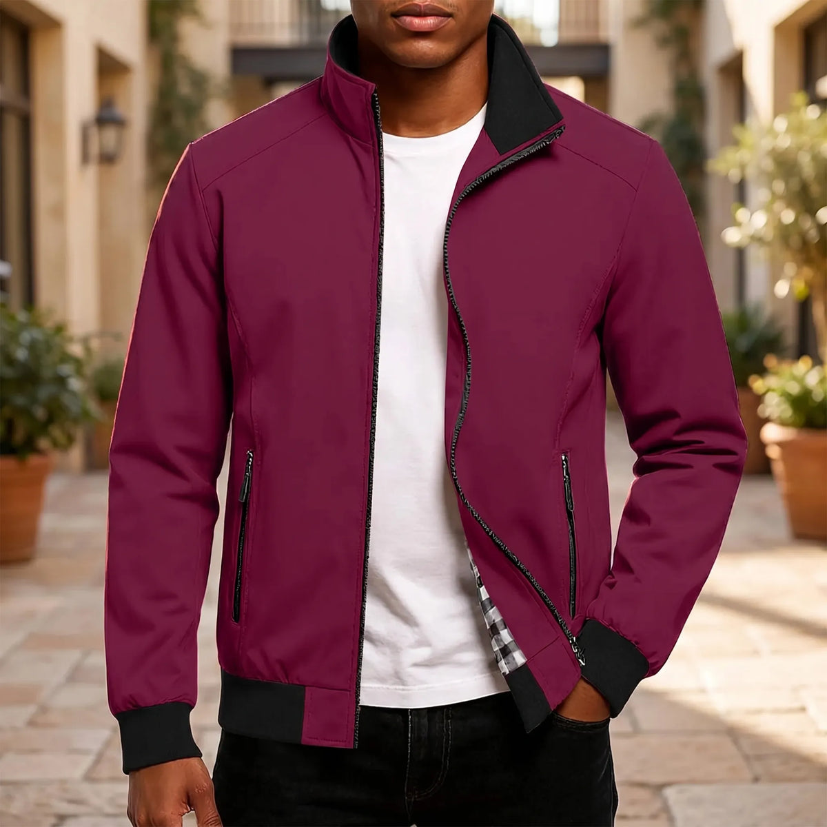 Herren-Bomberjacke