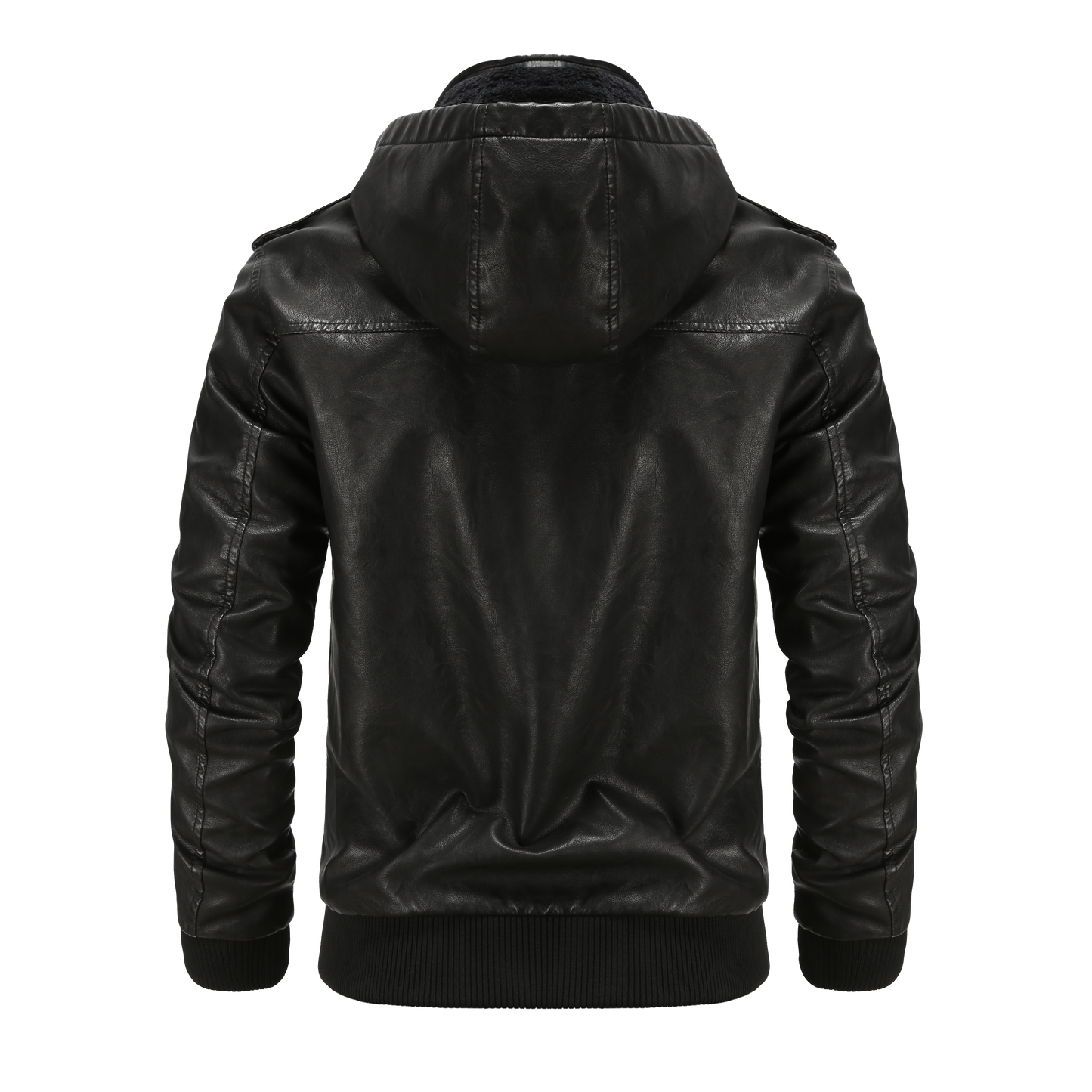 Herren-Bomberjacke mit Kapuze