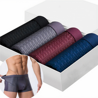 Herren-Boxershorts aus Bambus im 10er-Pack