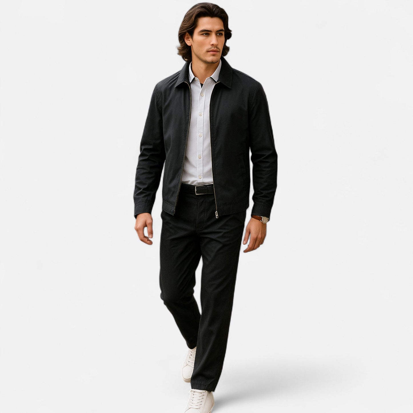 Herren-Businessjacke im stilvollen Schnitt für den Frühling