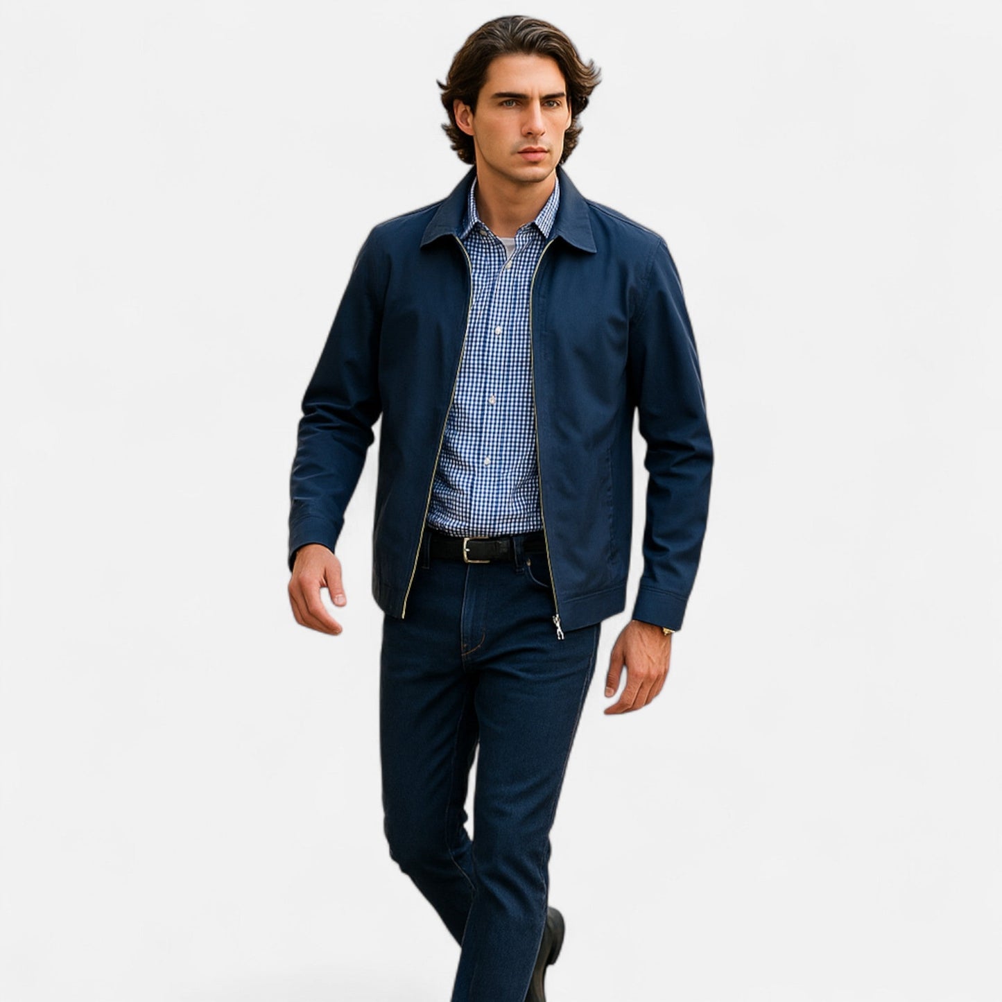 Herren-Businessjacke im stilvollen Schnitt für den Frühling