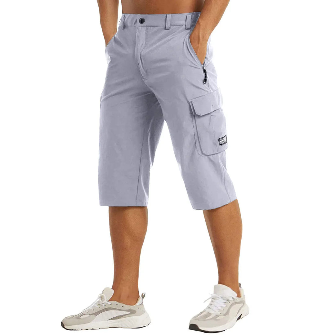 Herren-Capri-Cargoshorts