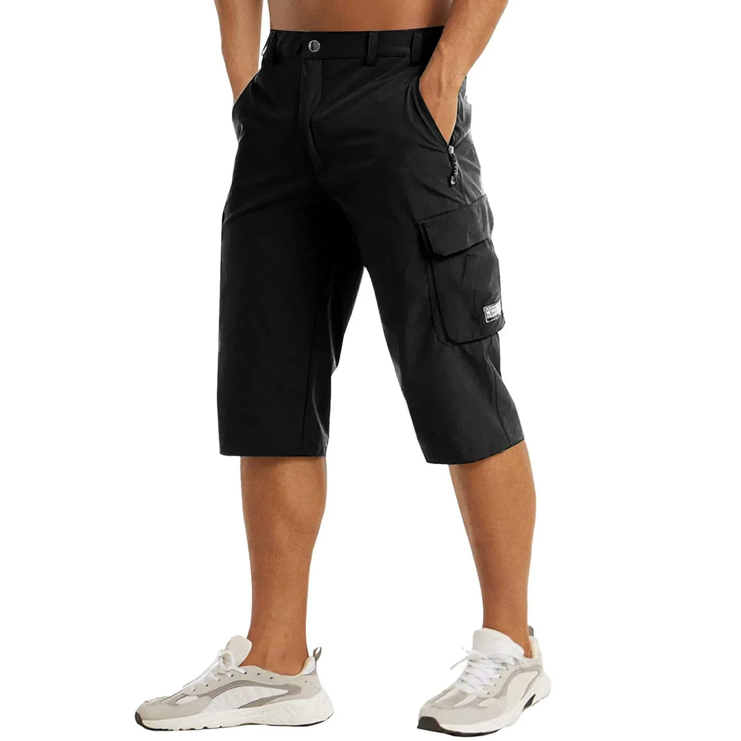 Herren-Capri-Cargoshorts