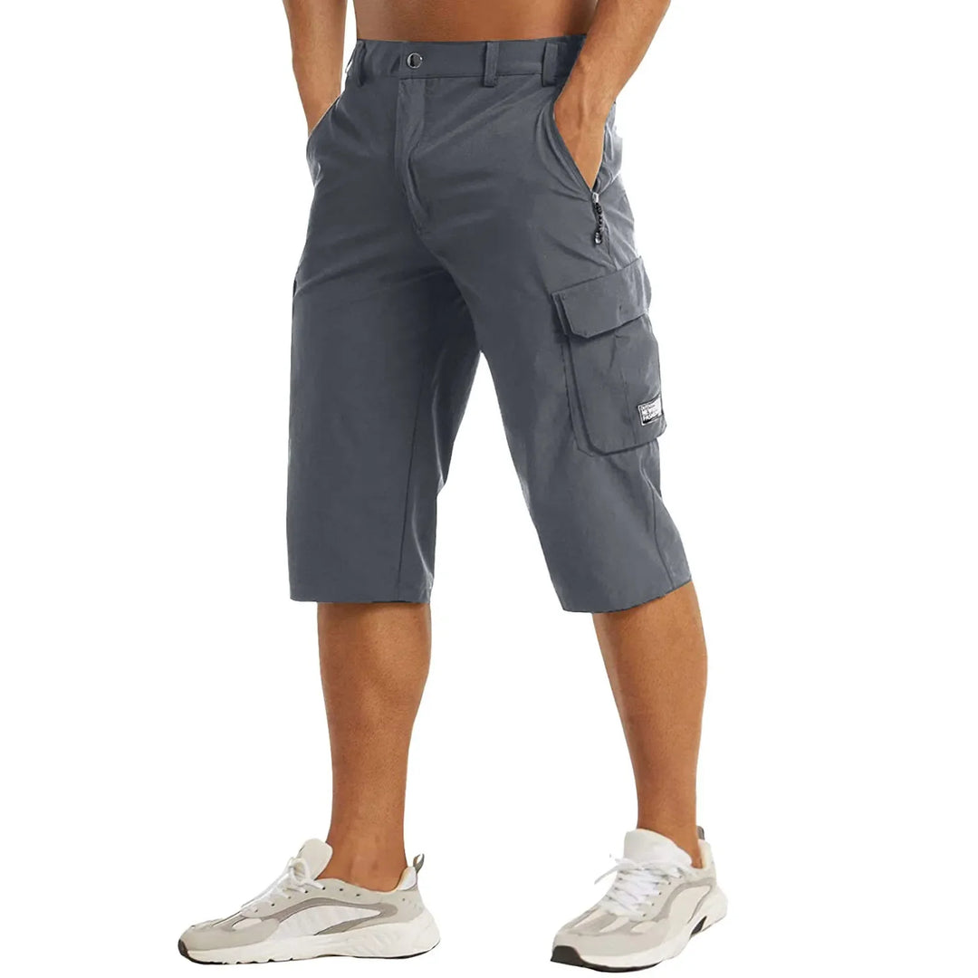 Herren-Capri-Cargoshorts