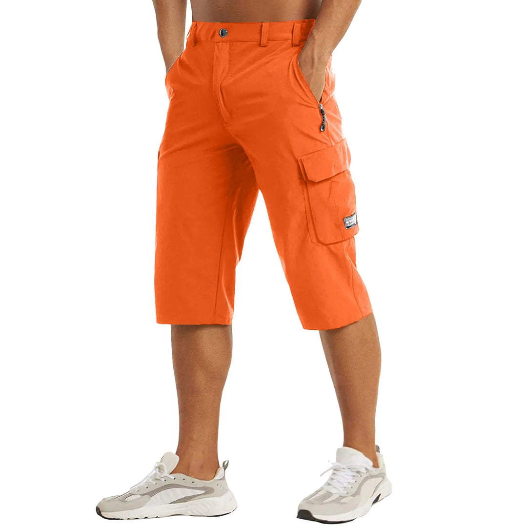 Herren-Capri-Cargoshorts