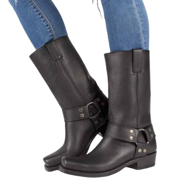 Herren-Cowboystiefel im Vintage-Stil
