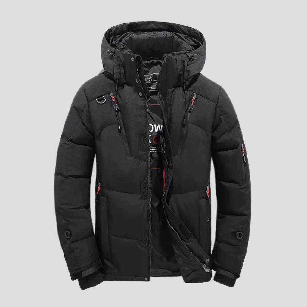 Herren-Daunenjacke – Elegante Isolation mit stilvoller Ausstrahlung