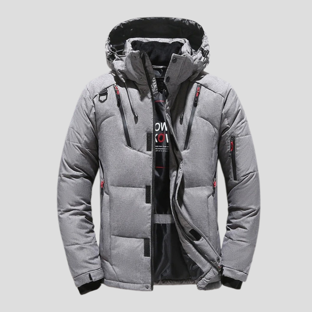 Herren-Daunenjacke – Elegante Isolation mit stilvoller Ausstrahlung