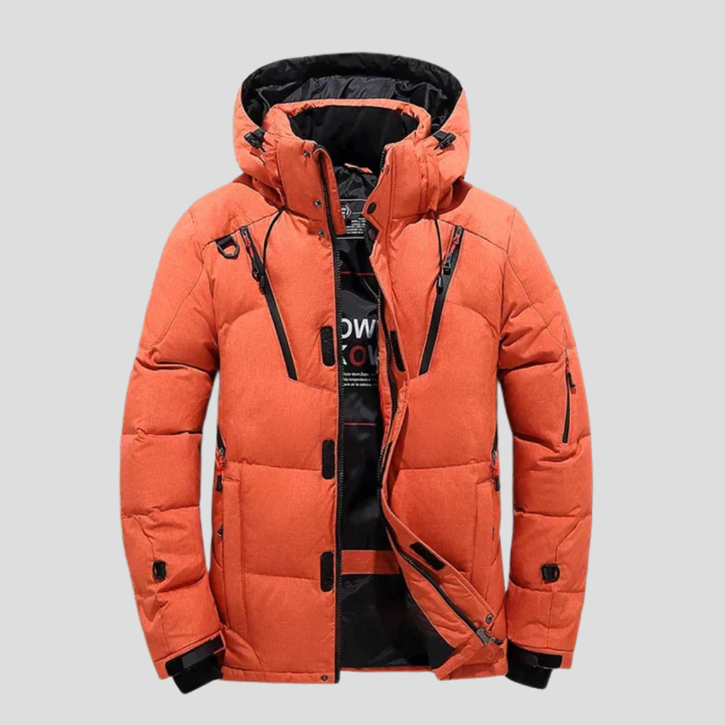 Herren-Daunenjacke – Elegante Isolation mit stilvoller Ausstrahlung