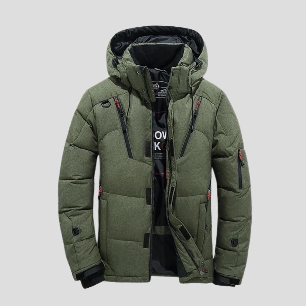 Herren-Daunenjacke – Elegante Isolation mit stilvoller Ausstrahlung