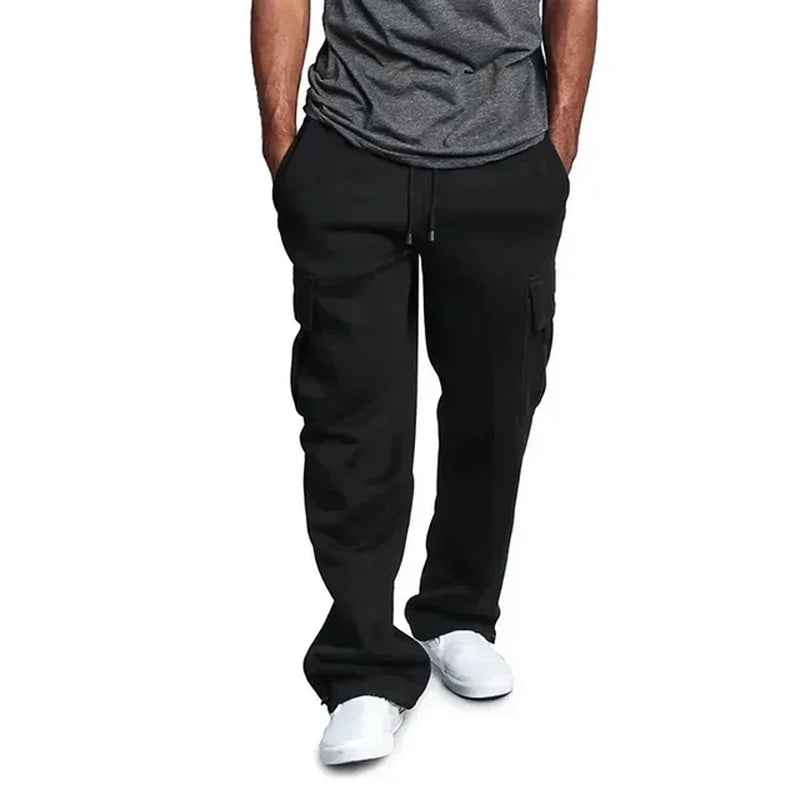 Herren-Fleece-Cargo-Jogginghose – ultimativer Komfort