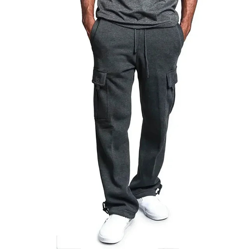 Herren-Fleece-Cargo-Jogginghose – ultimativer Komfort