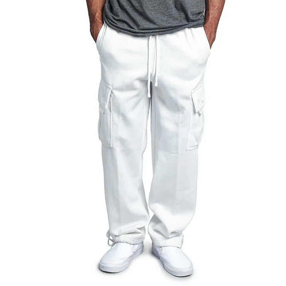 Herren-Fleece-Cargo-Jogginghose – ultimativer Komfort