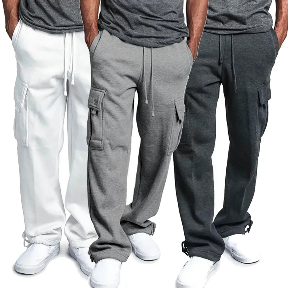 Herren-Fleece-Cargo-Jogginghose – ultimativer Komfort