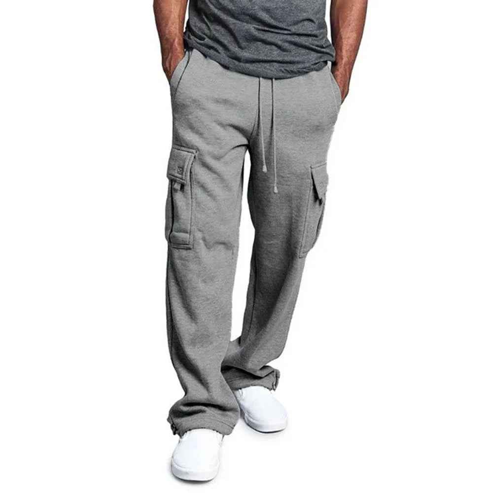 Herren-Fleece-Cargo-Jogginghose – ultimativer Komfort