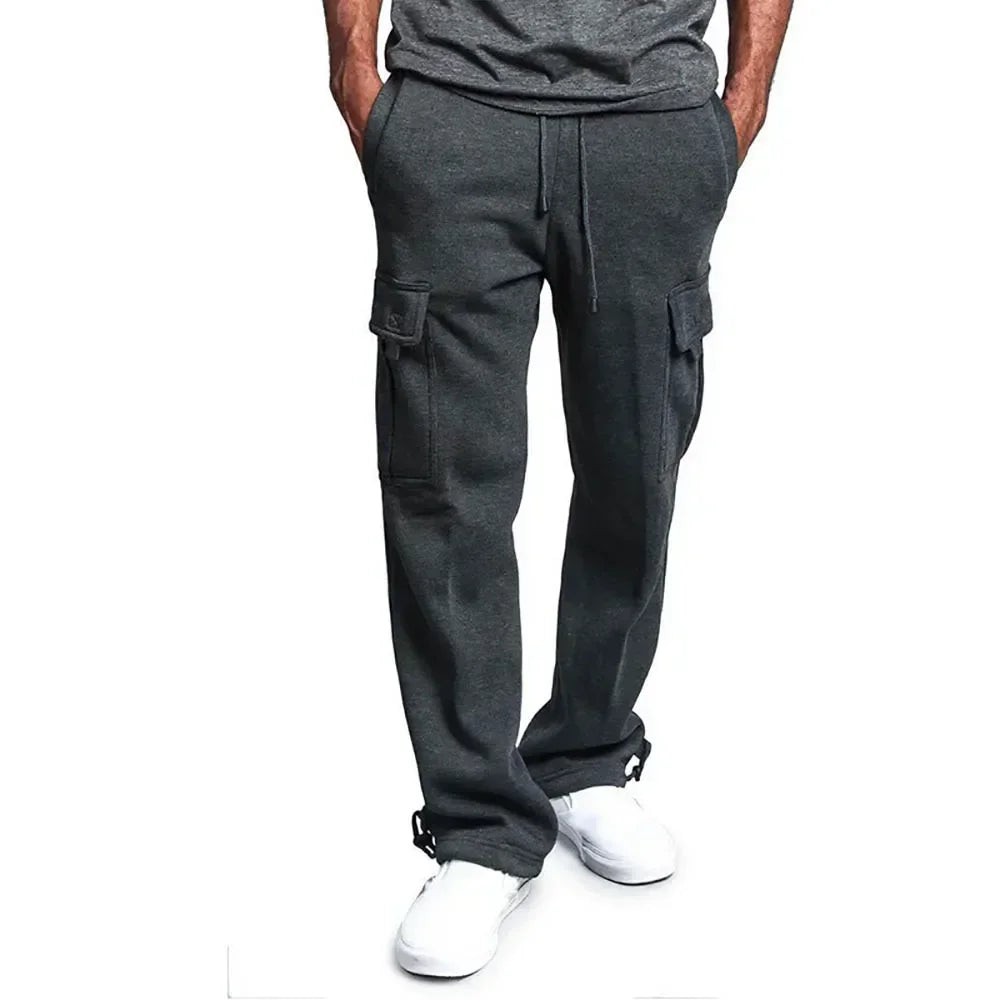 Herren-Fleece-Cargo-Jogginghose – ultimativer Komfort