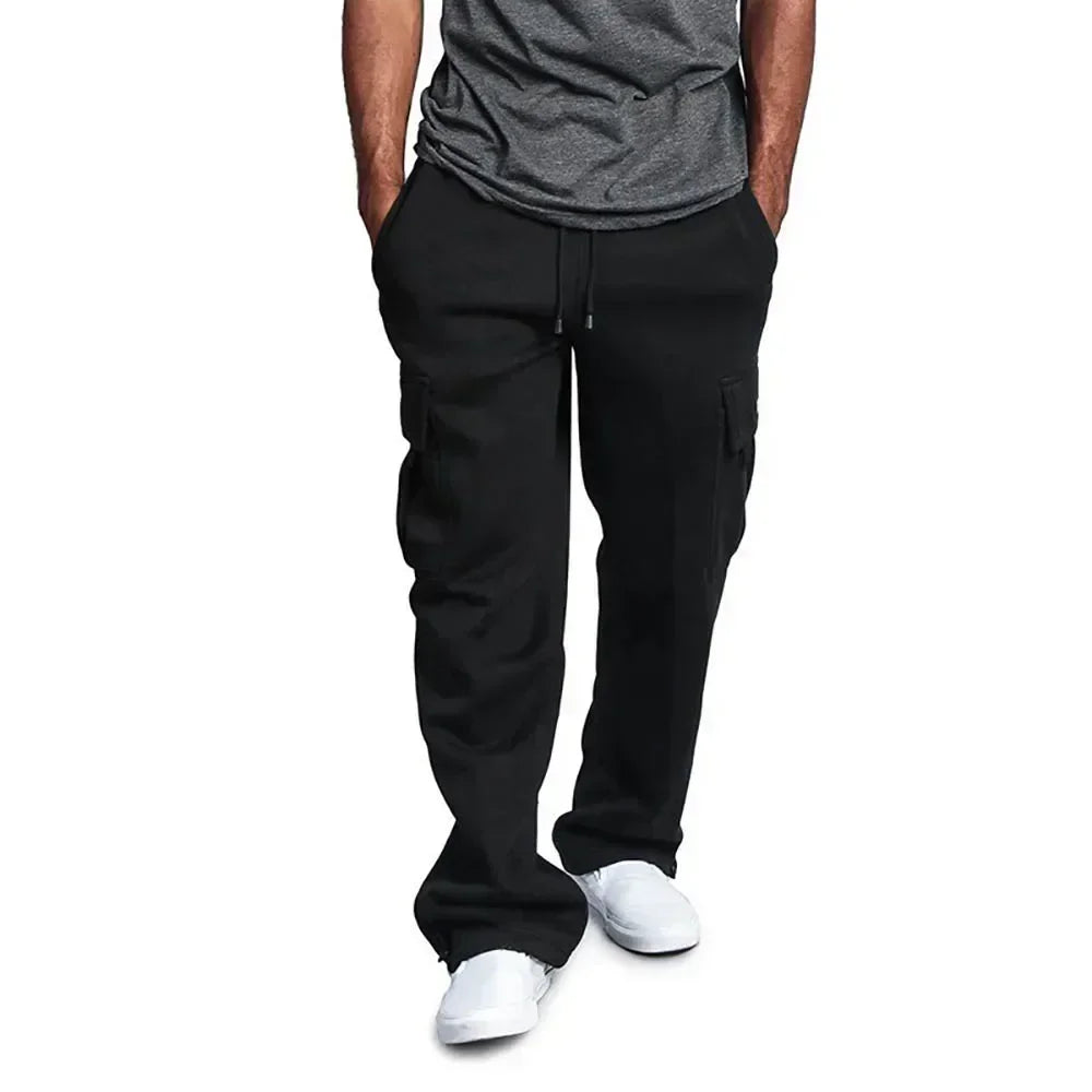 Herren-Fleece-Cargo-Jogginghose – ultimativer Komfort