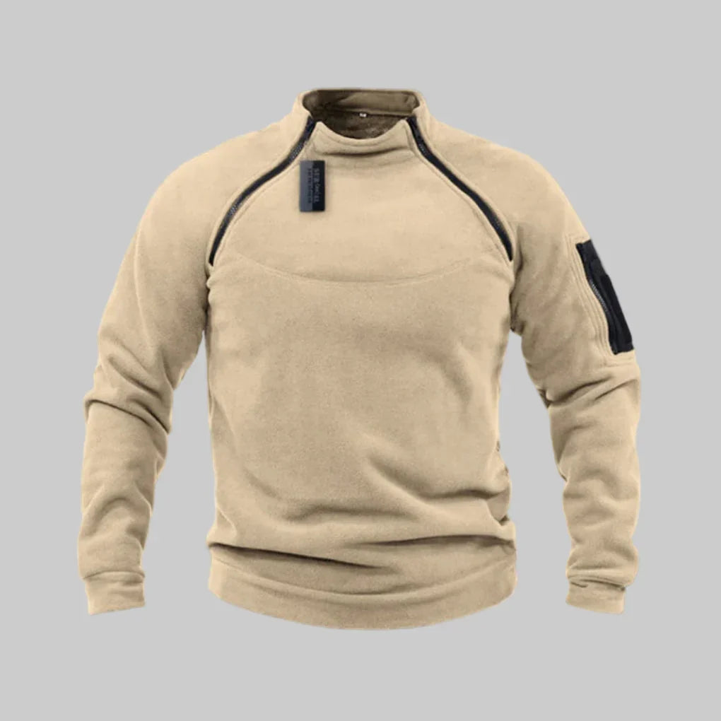 Herren-Fleecepullover – Funktionelle Schicht für Outdoor & Geländeeinsatz