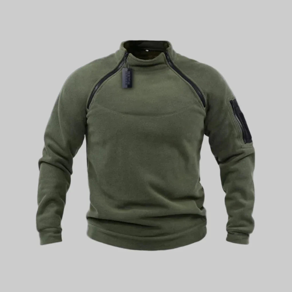 Herren-Fleecepullover – Funktionelle Schicht für Outdoor & Geländeeinsatz
