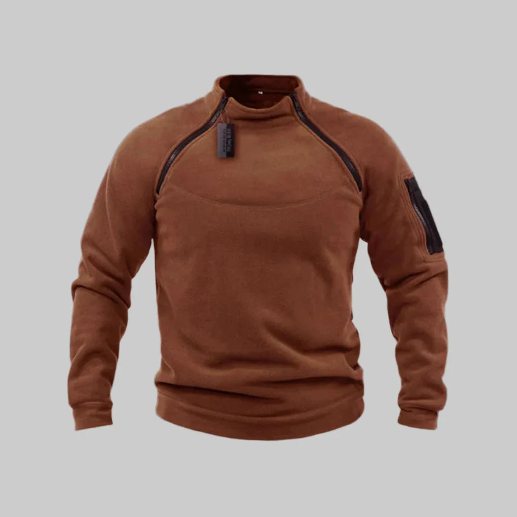 Herren-Fleecepullover – Funktionelle Schicht für Outdoor & Geländeeinsatz