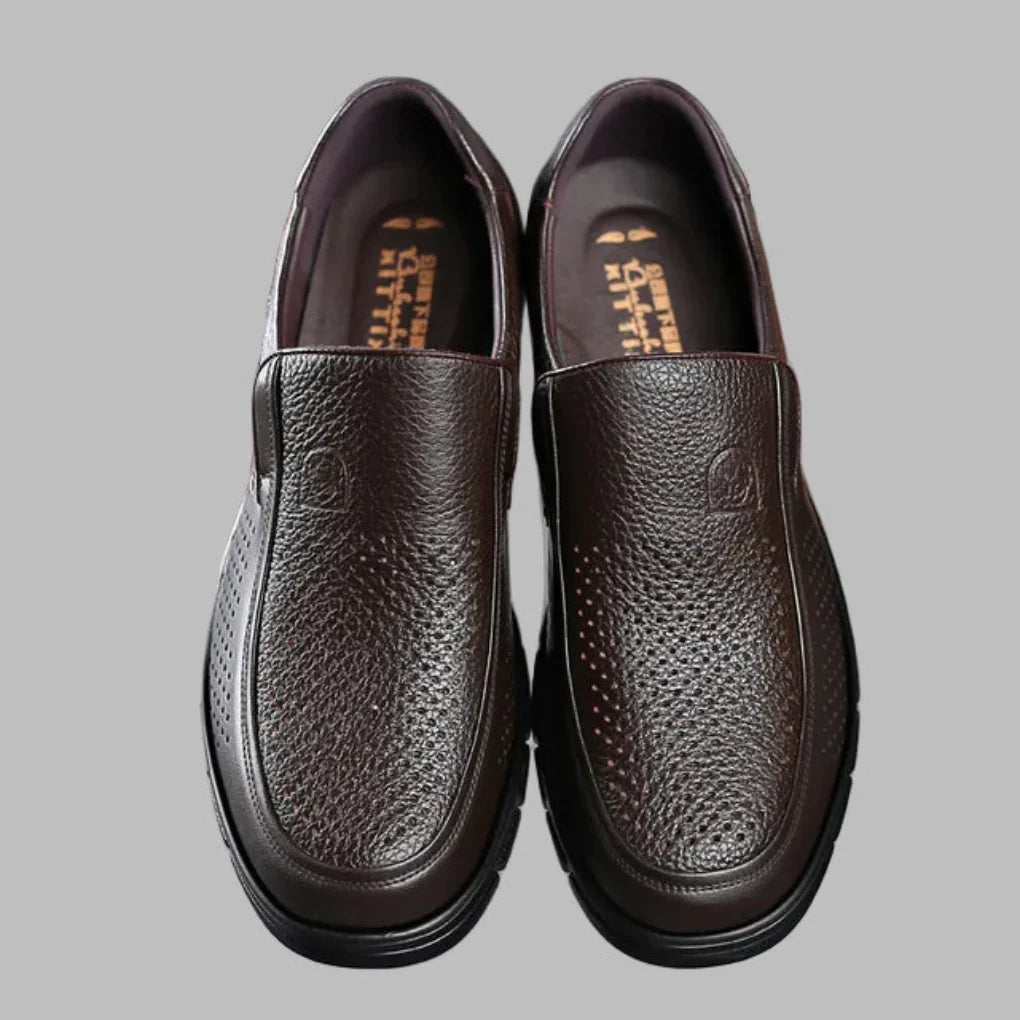 Herren-Freizeitschuhe aus echtem Leder
