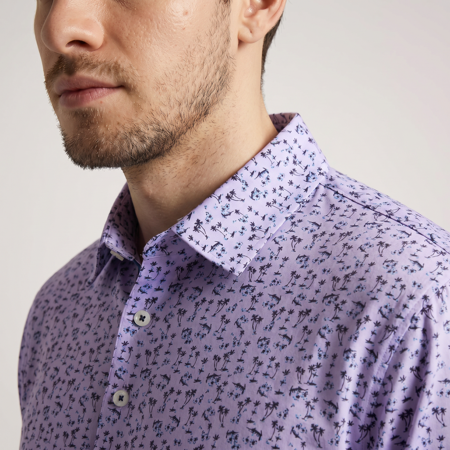 Herren-Golfpoloshirt | Feuchtigkeitsableitend UPF 50 | Polyester-Elasthan