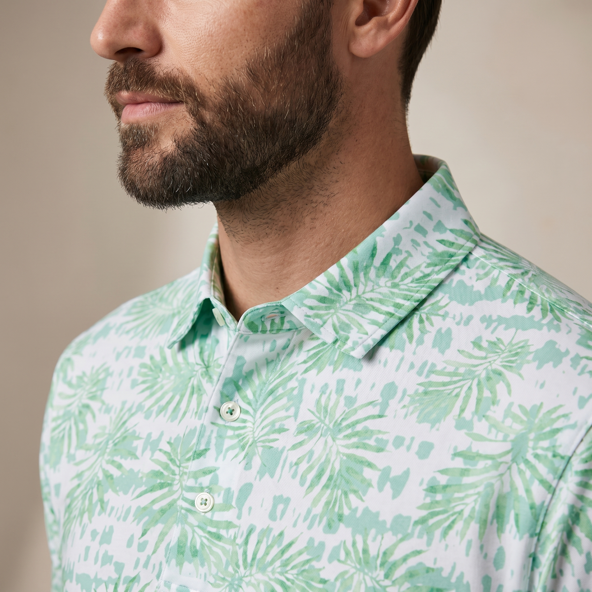 Herren-Golfpoloshirt | Feuchtigkeitsableitend UPF 50 | Polyester-Elasthan