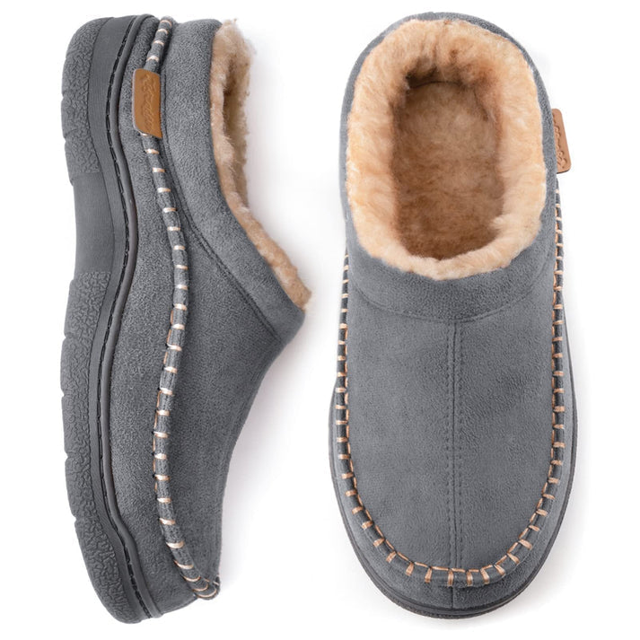 Herren-Hausschuhe im komfortablen Design aus weichem Material