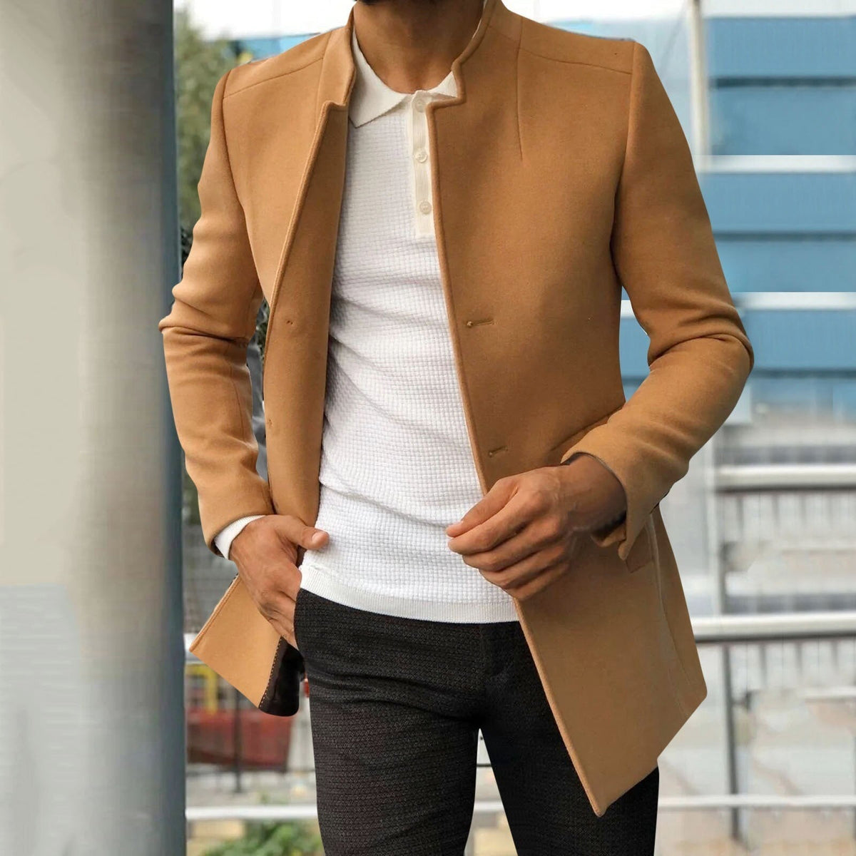 Herren-Herbst- und Winterjacke