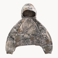 Herren-Hoodie im Camouflage-Stil