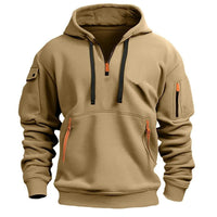 Herren-Hoodie mit mehreren Taschen