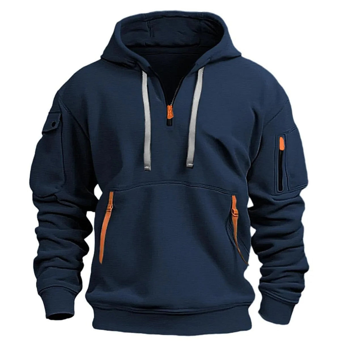 Herren-Hoodie mit mehreren Taschen