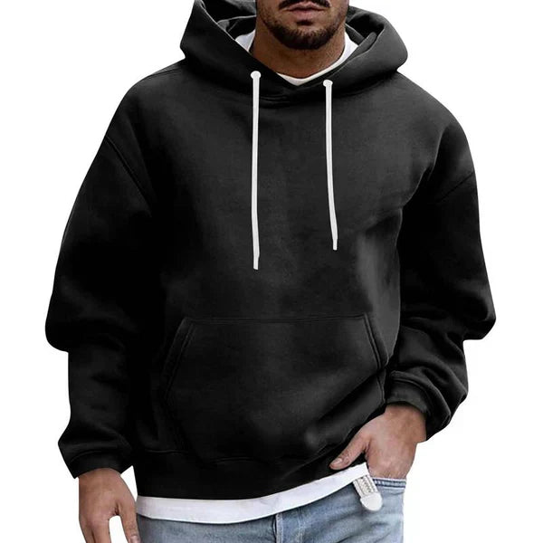 Herren-Kapuzenpullover mit Kängurutasche