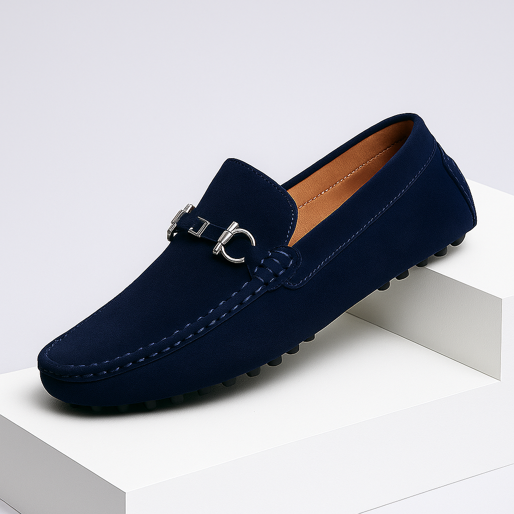 Herren-Loafer mit Trensenspange und flexibler Sohle