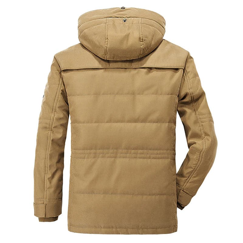 Herren-Parkajacke mit Kapuze