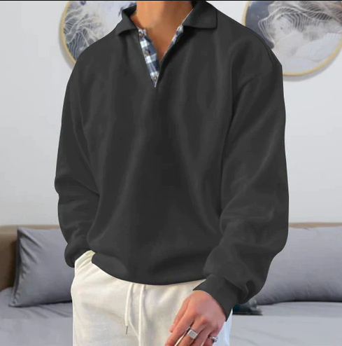 Herren-Polopullover im Relaxed Fit