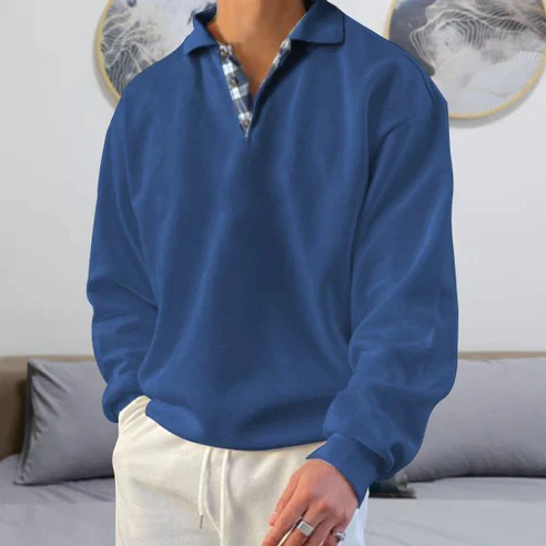 Herren-Polopullover im Relaxed Fit