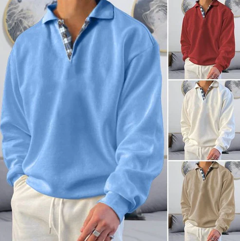Herren-Polopullover im Relaxed Fit