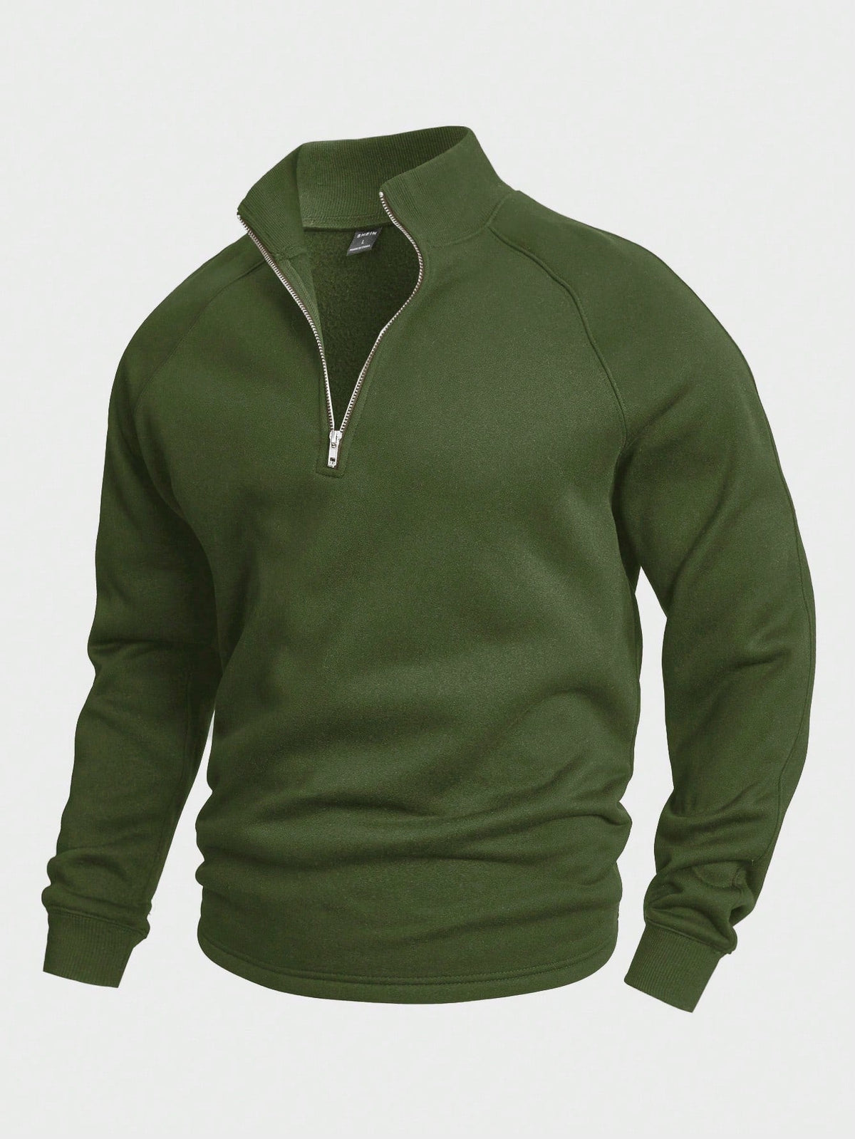 Herren-Pullover mit Quarter-Zip