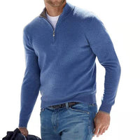 Herren-Pullover mit Reißverschluss