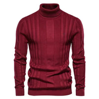 Herren-Rollkragenpullover im Slim Fit