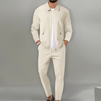 Herren-Set aus Jacke mit Reißverschluss und Hose
