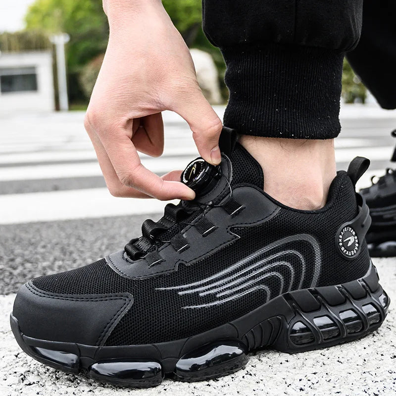 Herren-Sicherheitsarbeitsschuhe zum Schnüren