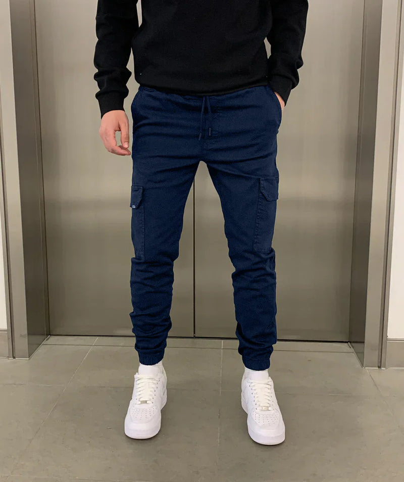 Herren-Slim-Fit-Cargohose