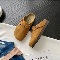 Herren-Slip-on-Clogs mit Schnalle