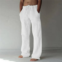 Herren-Sommerhose mit Baggy-Passform und elastischem Bund
