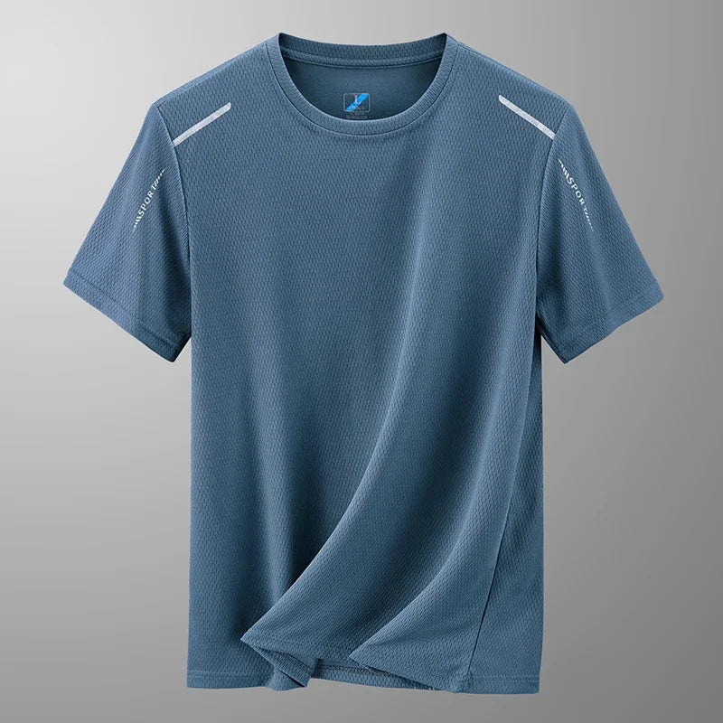 Herren-Sport-T-Shirt – atmungsaktiv und reflektierend