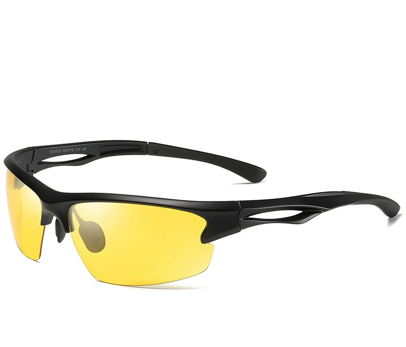Herren-Sportsonnenbrille mit UV-Schutz zum Rad- und Autofahren